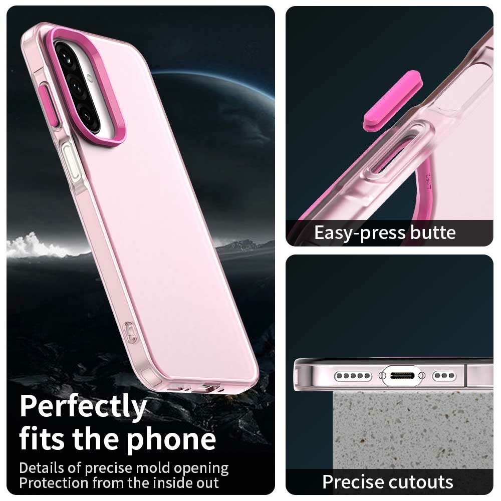 Candy matný gelový obal na Samsung Galaxy A26 5G - růžový