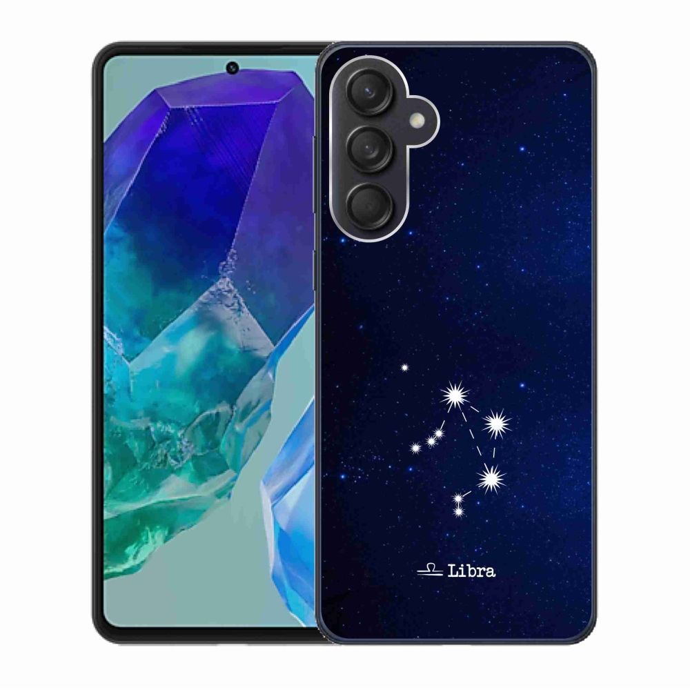 Gelový kryt mmCase na Samsung Galaxy M55 5G - souhvězdí Váhy