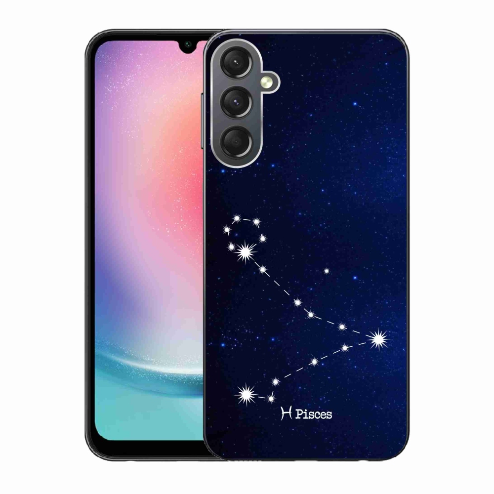 Gelový kryt mmCase na Samsung Galaxy A24 - souhvězdí Ryby