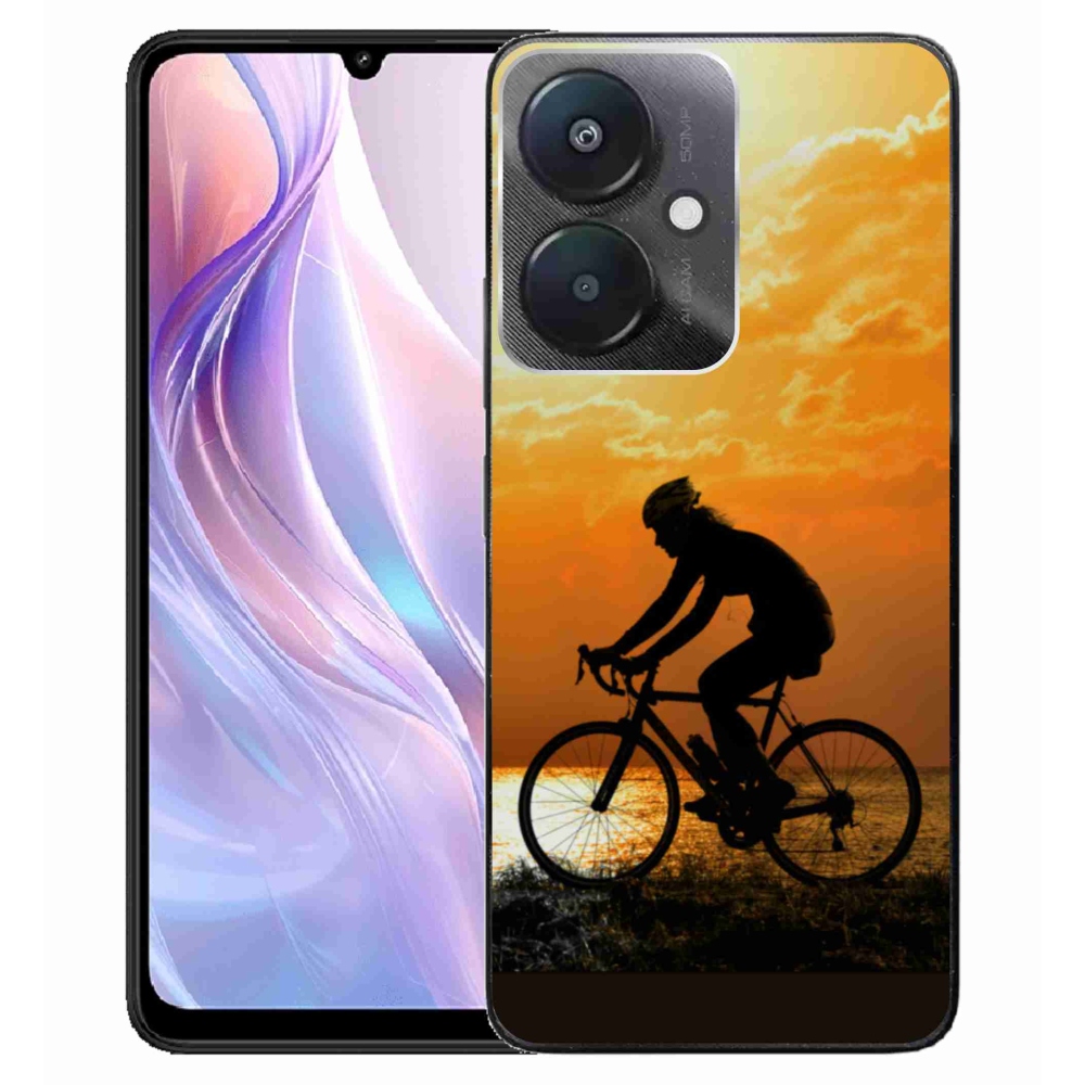 Gelový kryt mmCase na Xiaomi Redmi 13C 5G - cyklovýlet