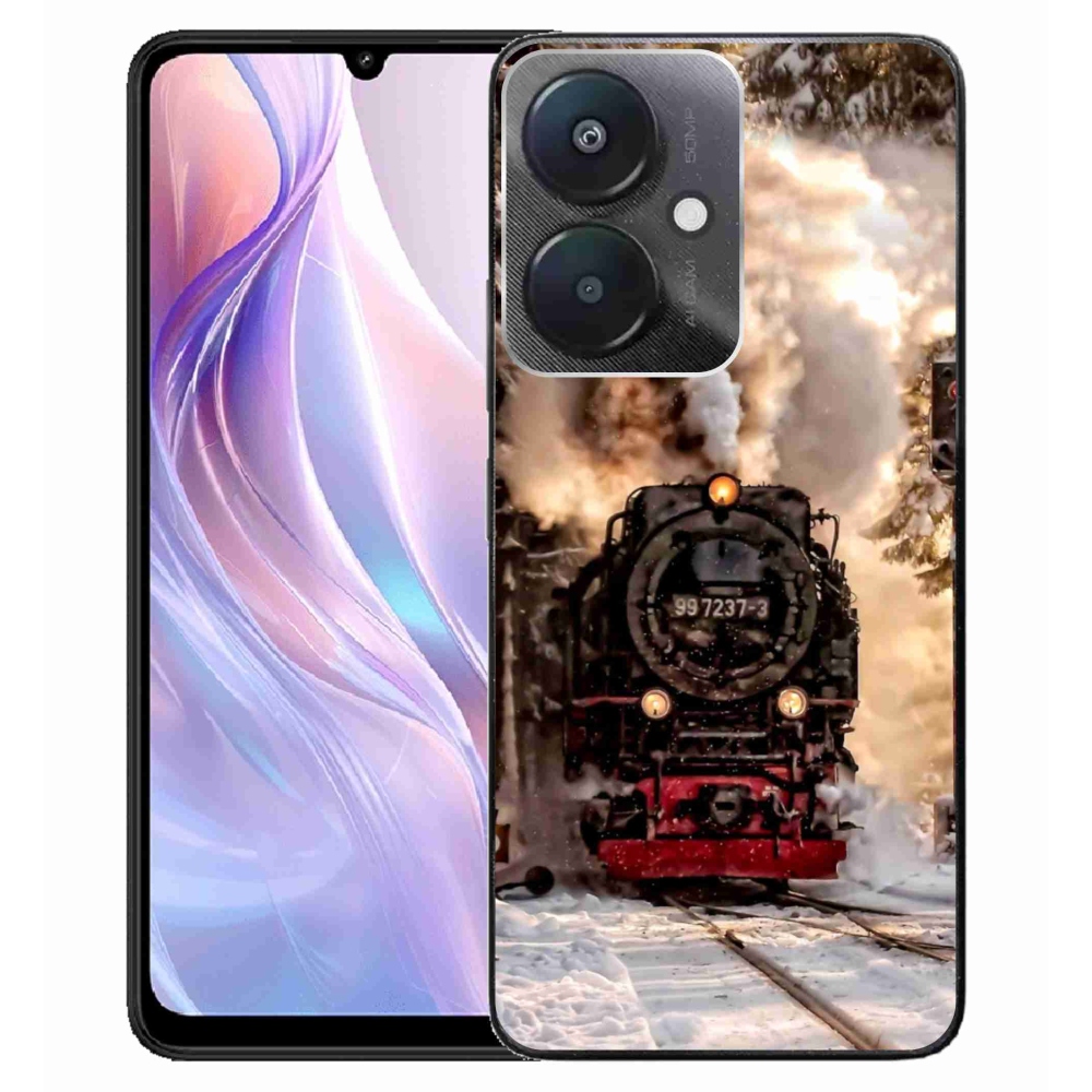 Gelový kryt mmCase na Xiaomi Redmi 13C 5G - vlak