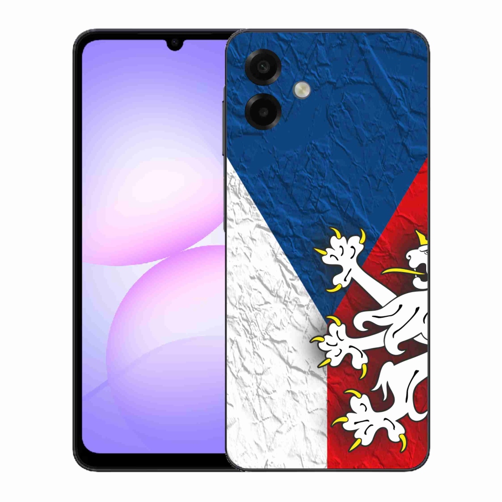 Gelový kryt mmCase na Samsung Galaxy A07 4G - česká vlajka 1