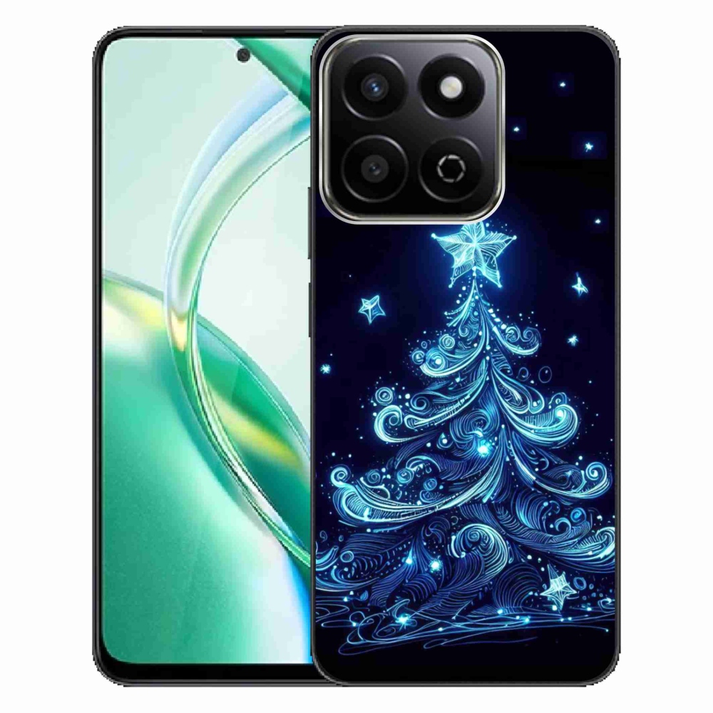 Gelový kryt mmCase na Honor 200 Smart 5G - neonový vánoční stromek 4