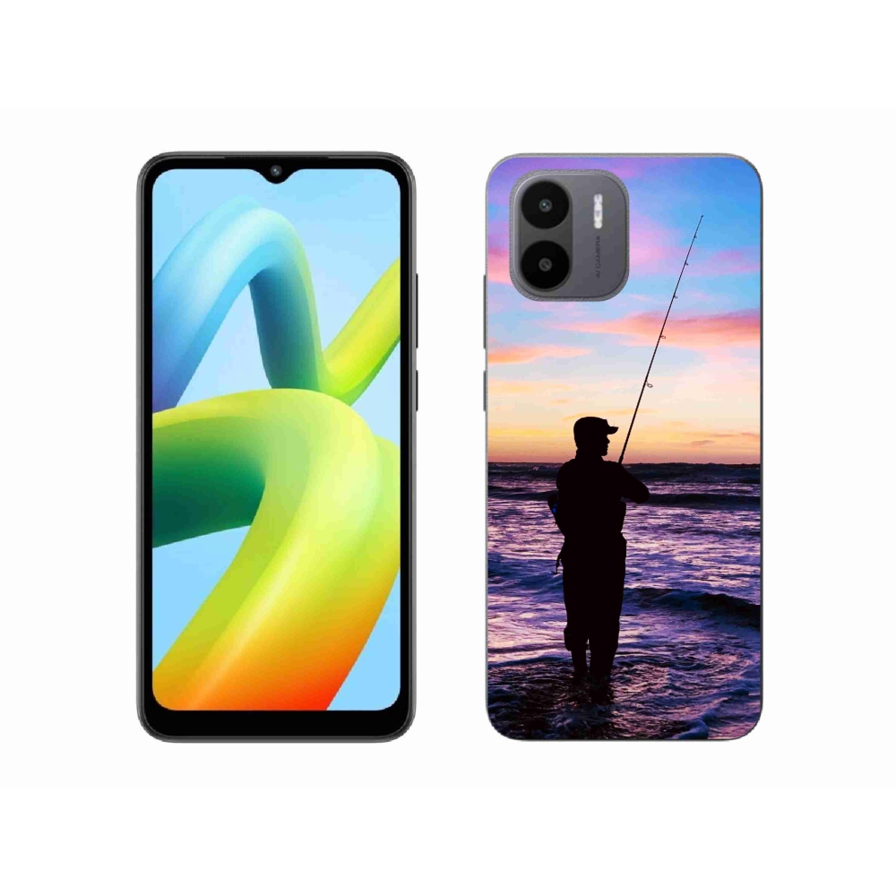 Gelový kryt mmCase na Xiaomi Redmi A1/Redmi A2 - rybaření 1