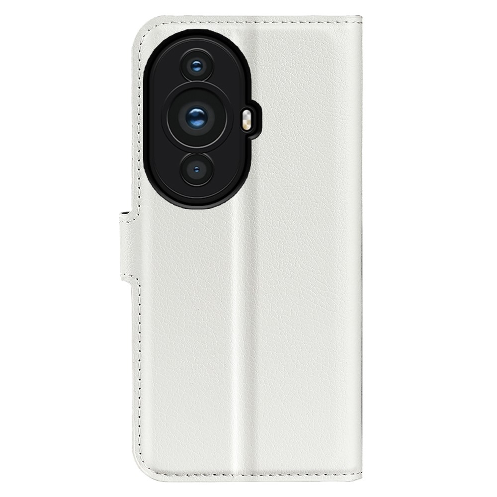 Litchi knížkové pouzdro na Huawei Nova 11 - bílé