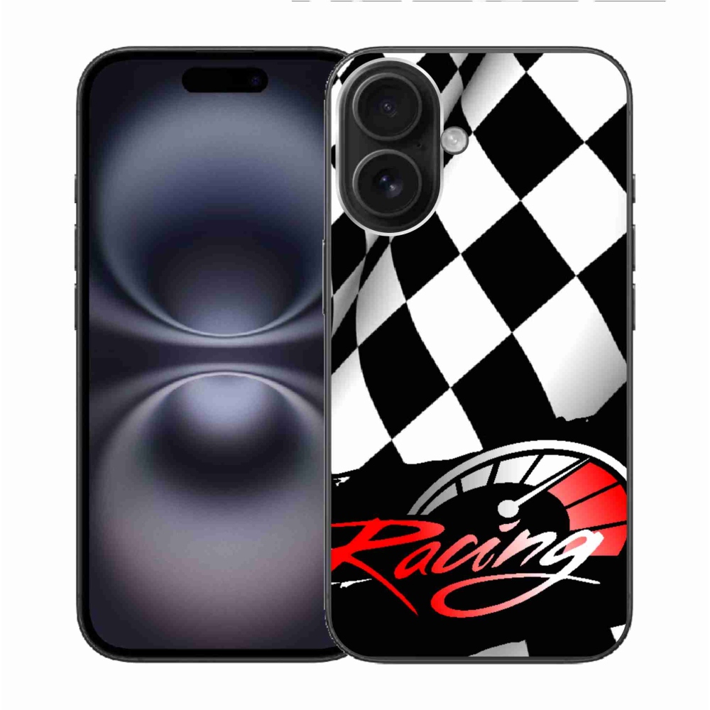 Gelový kryt mmCase na iPhone 16 - závodění