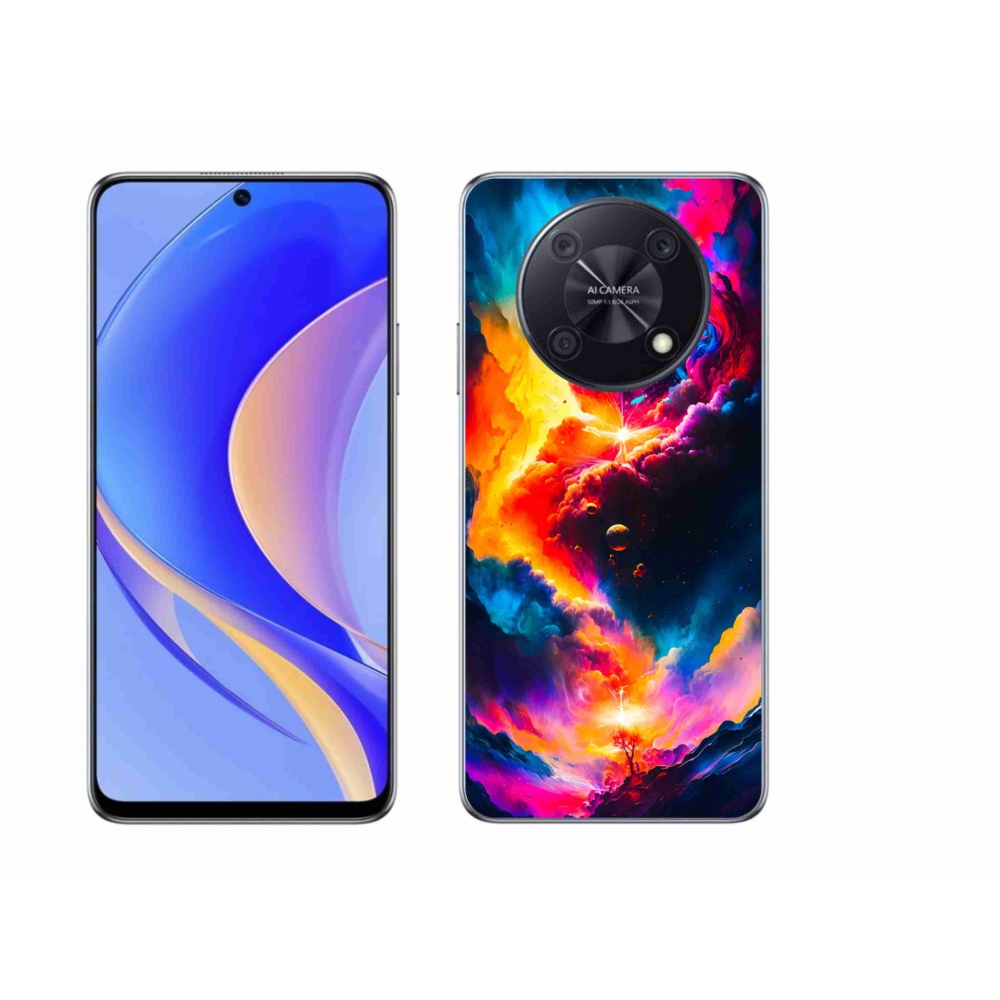 Gelový kryt mmCase na Huawei Nova Y90 - abstraktní motiv