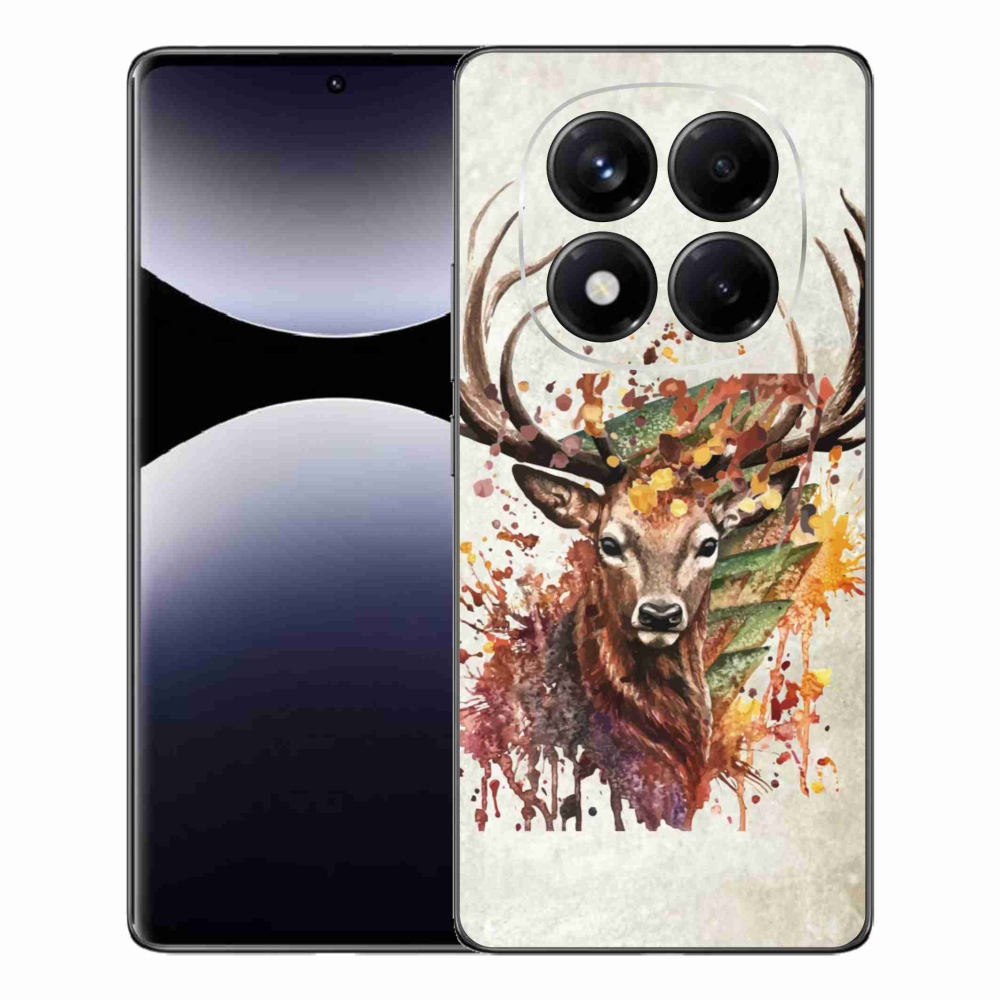 Gelový kryt mmCase na Xiaomi Redmi Note 14 Pro - jelen 1