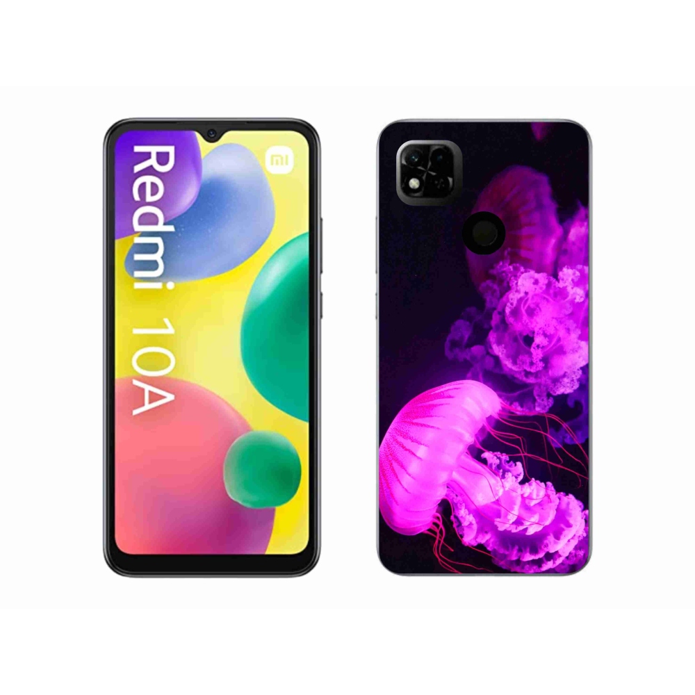 Gelový kryt mmCase na Xiaomi Redmi 10A - medúza 1