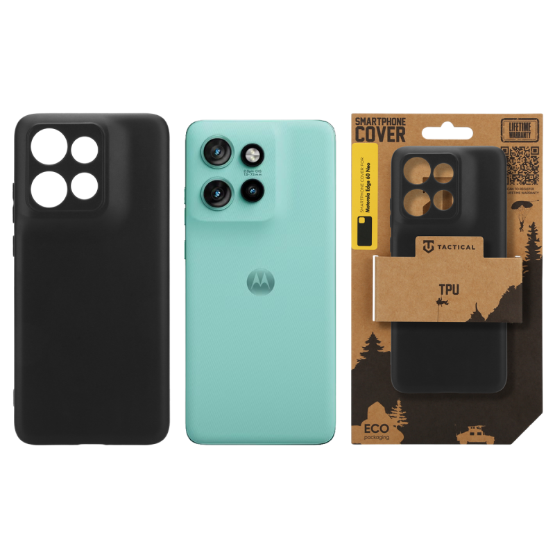 Tactical TPU Kryt pro Motorola Edge 60 Neo Black