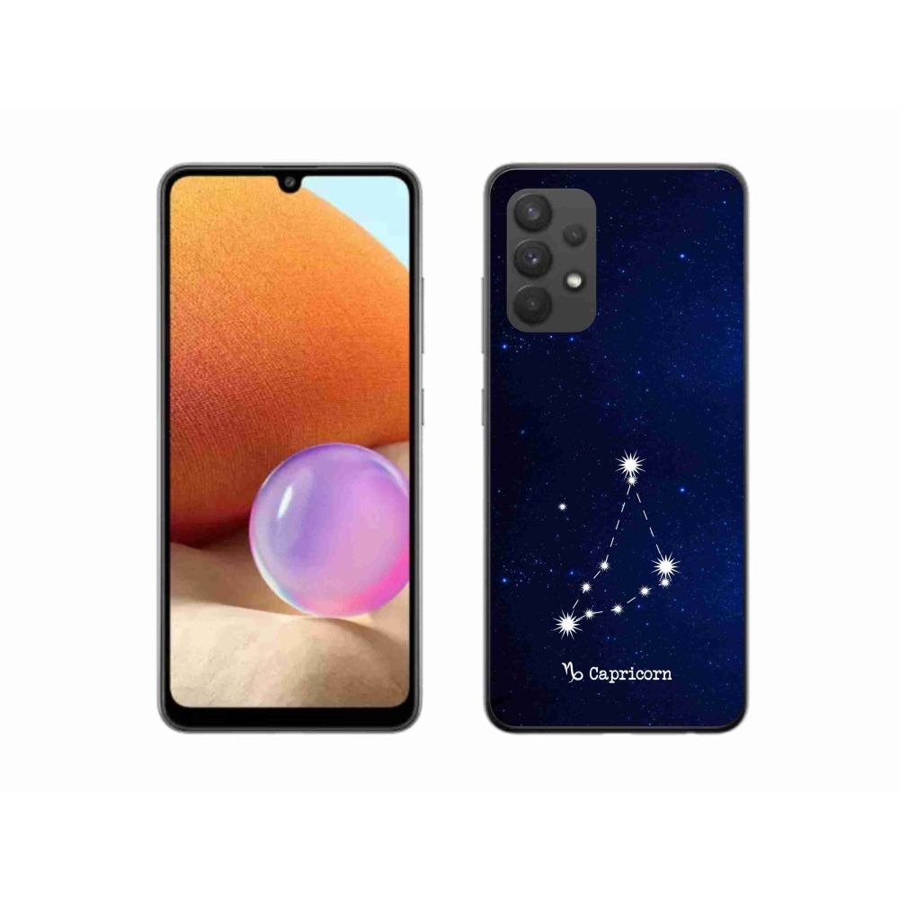 Gelový kryt mmCase na Samsung Galaxy A32 4G - souhvězdí Kozoroha