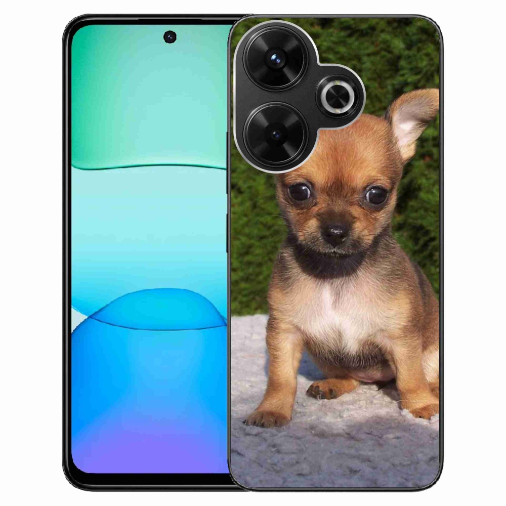 Gelový obal mmCase na Xiaomi Redmi 13 4G/Poco M6 4G - čivava 3