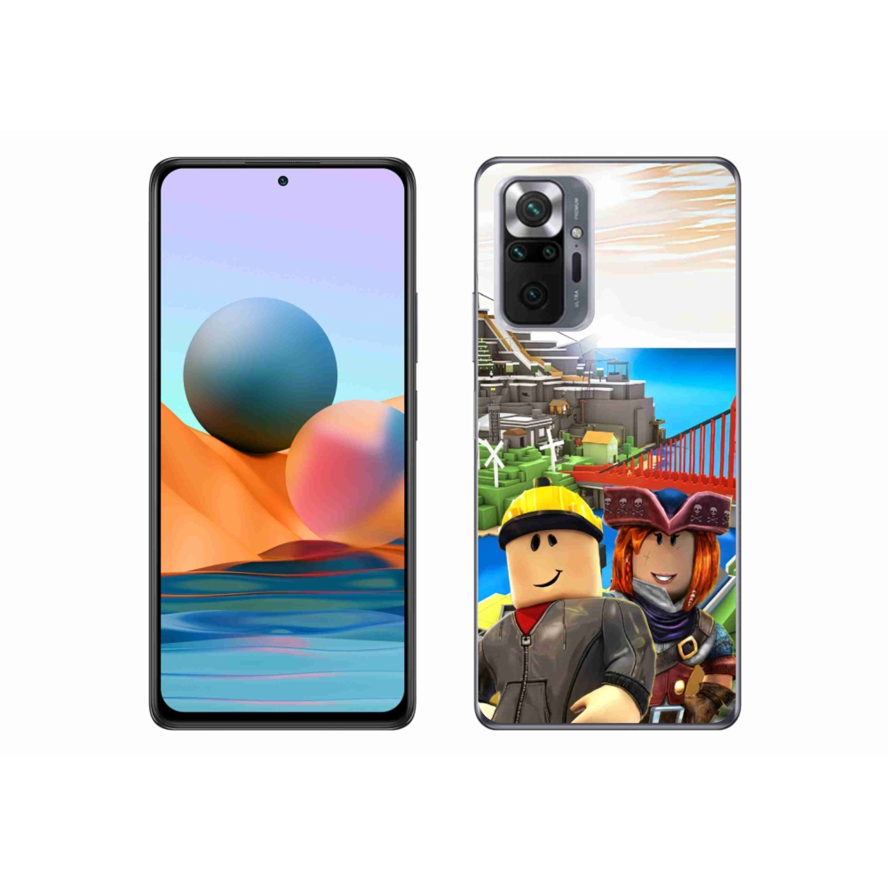 Gelový kryt mmCase na Xiaomi Redmi Note 10 Pro - roblox 1