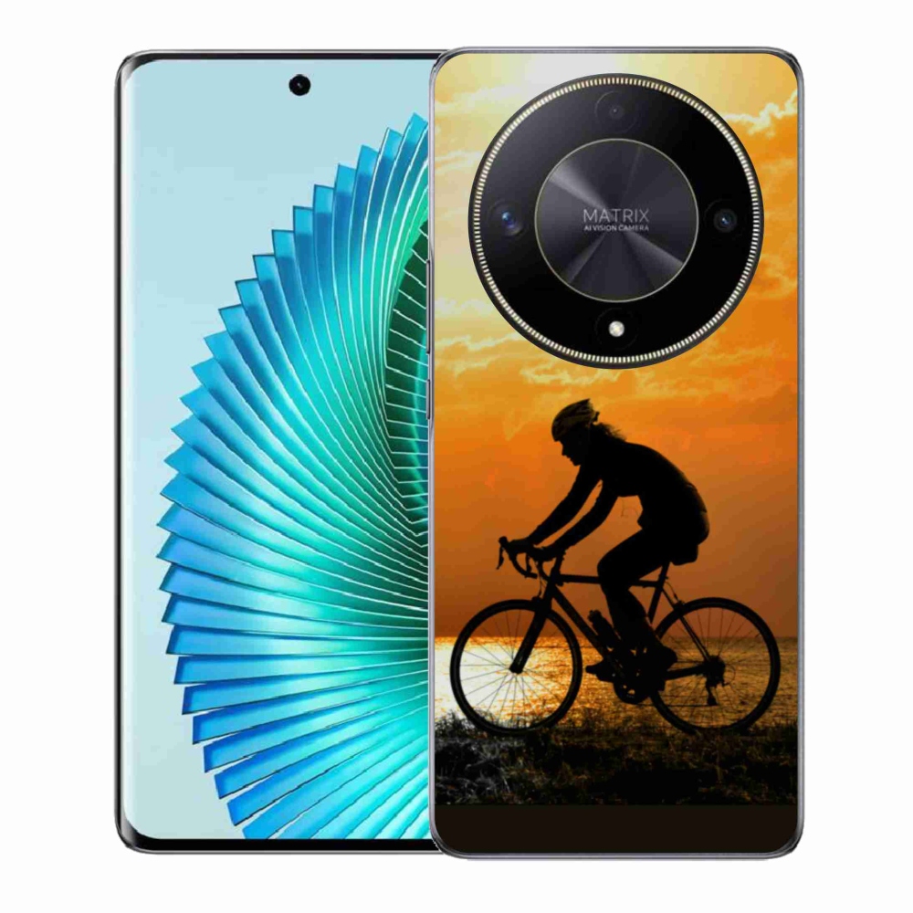 Gelový kryt mmCase na Honor Magic 6 Lite 5G - cyklovýlet