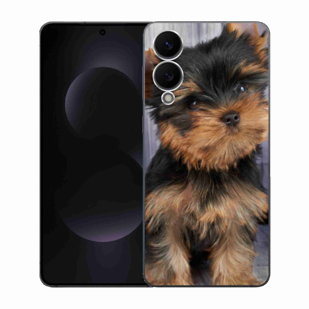 Gelový kryt mmCase na Samsung Galaxy S25 Edge - jorkšír 9