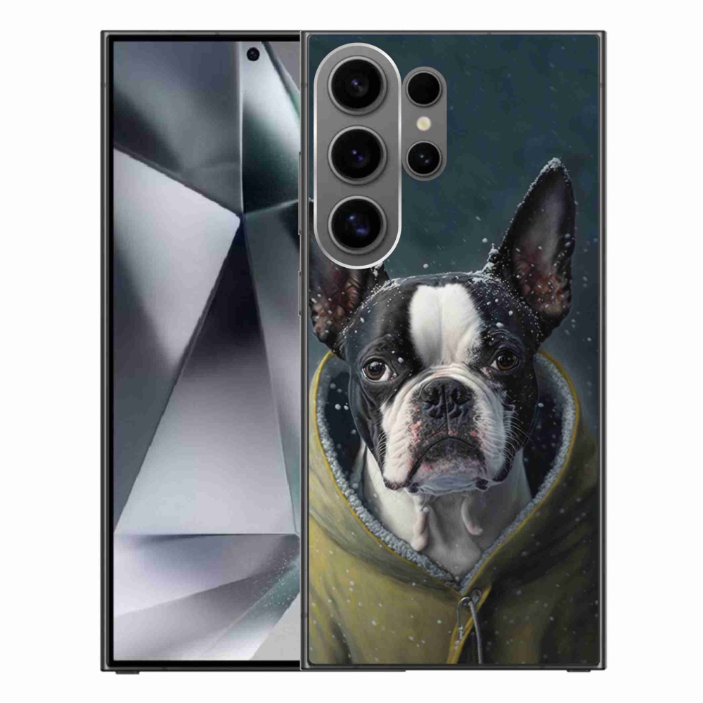 Gelový kryt mmCase na Samsung Galaxy S24 Ultra - buldoček