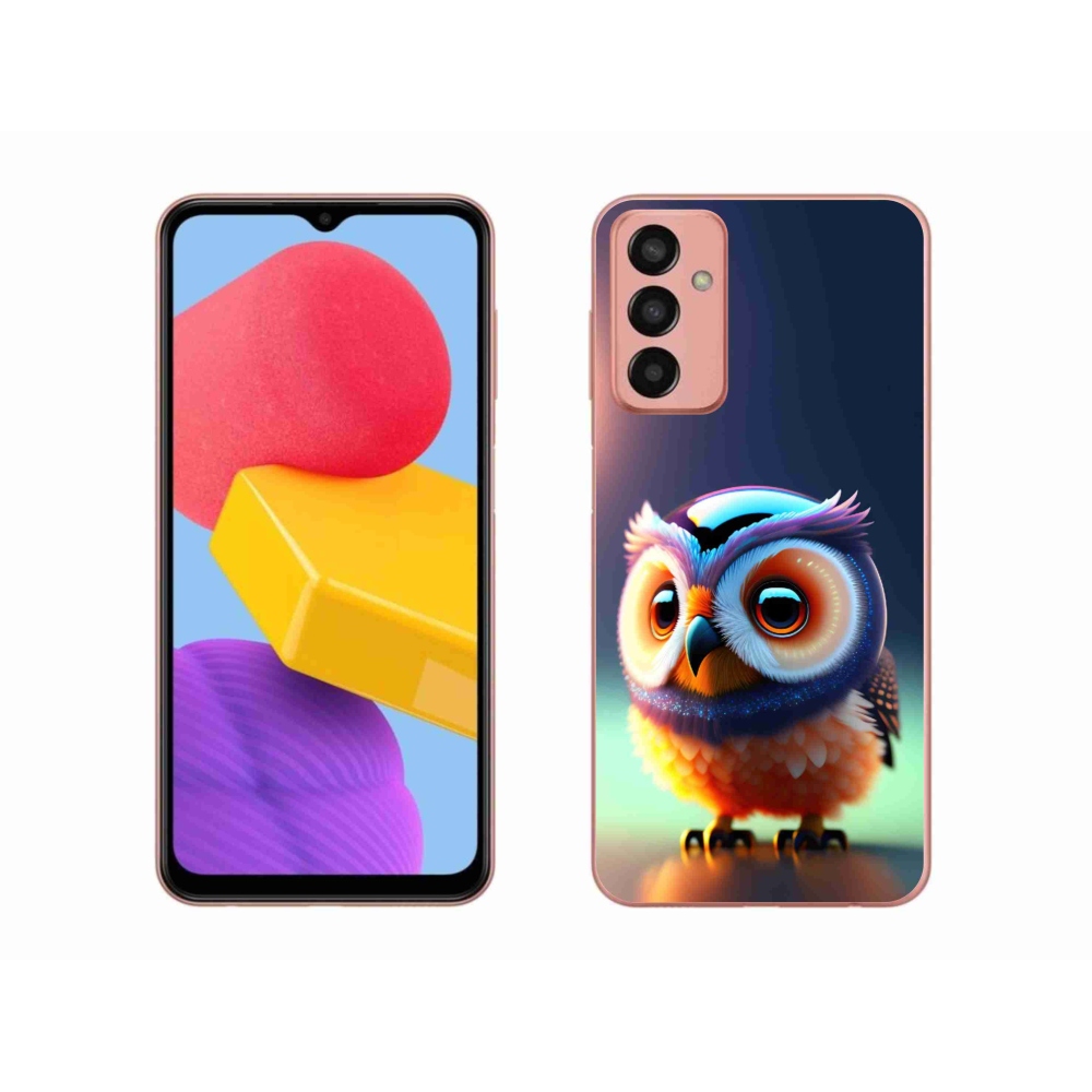 Gelový kryt mmCase na Samsung Galaxy M13 - sovička