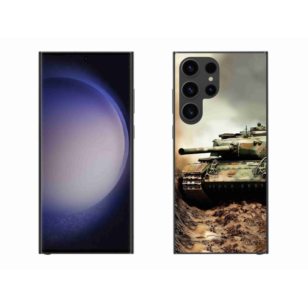 Gelový kryt mmCase na Samsung Galaxy S23 Ultra 5G - tank