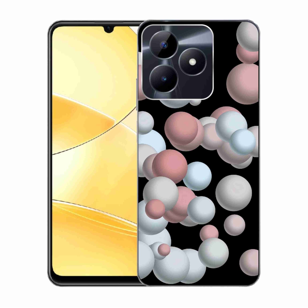 Gelový kryt mmCase na Realme C51/C53 - abstraktní motiv 27