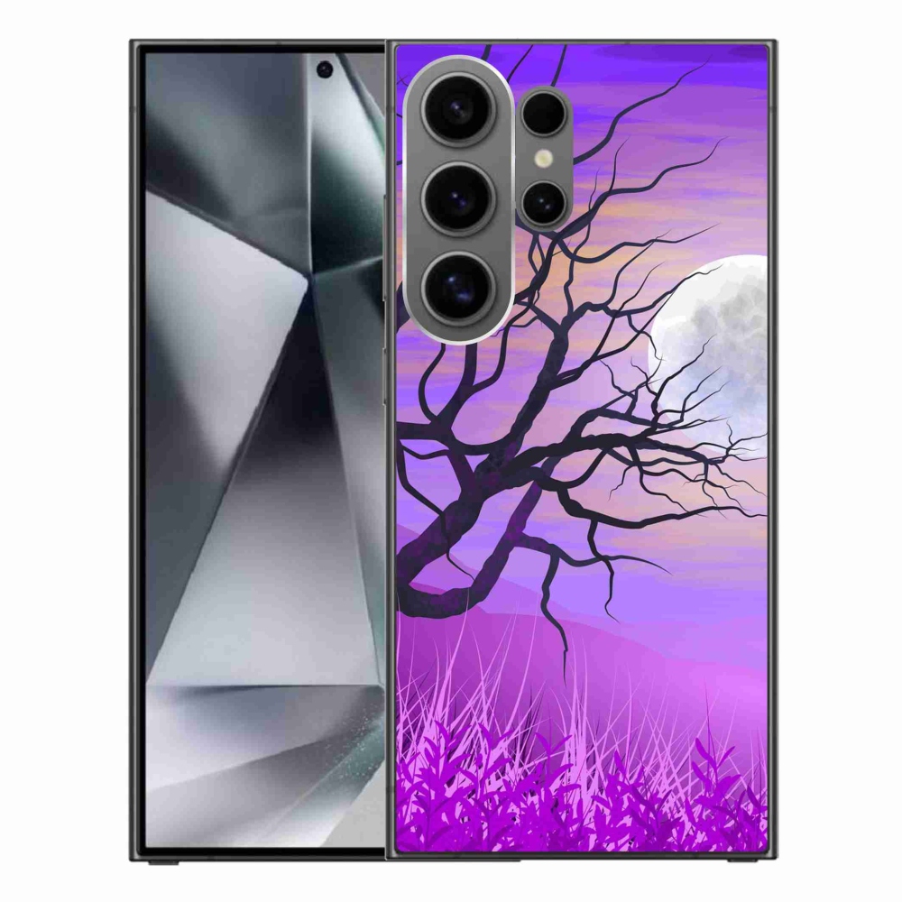 Gelový obal mmCase na Samsung Galaxy S24 Ultra - kreslený opadaný strom