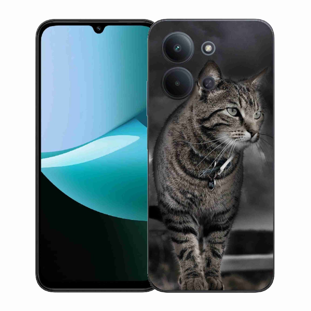 Gelový kryt mmCase na Xiaomi Redmi 15C 4G (171mm)/Poco C85 4G (171mm) - kočka