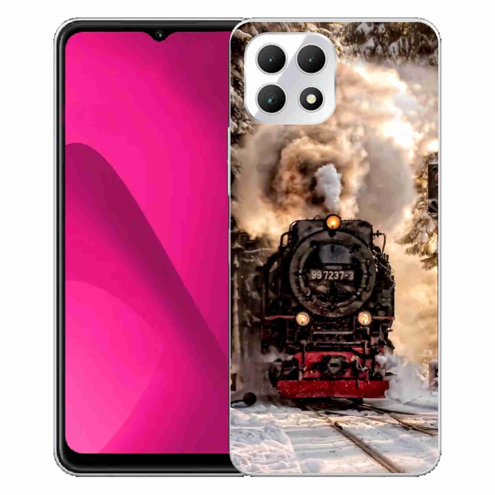 Gelový kryt mmCase na T-Mobile T Phone 2 - vlak
