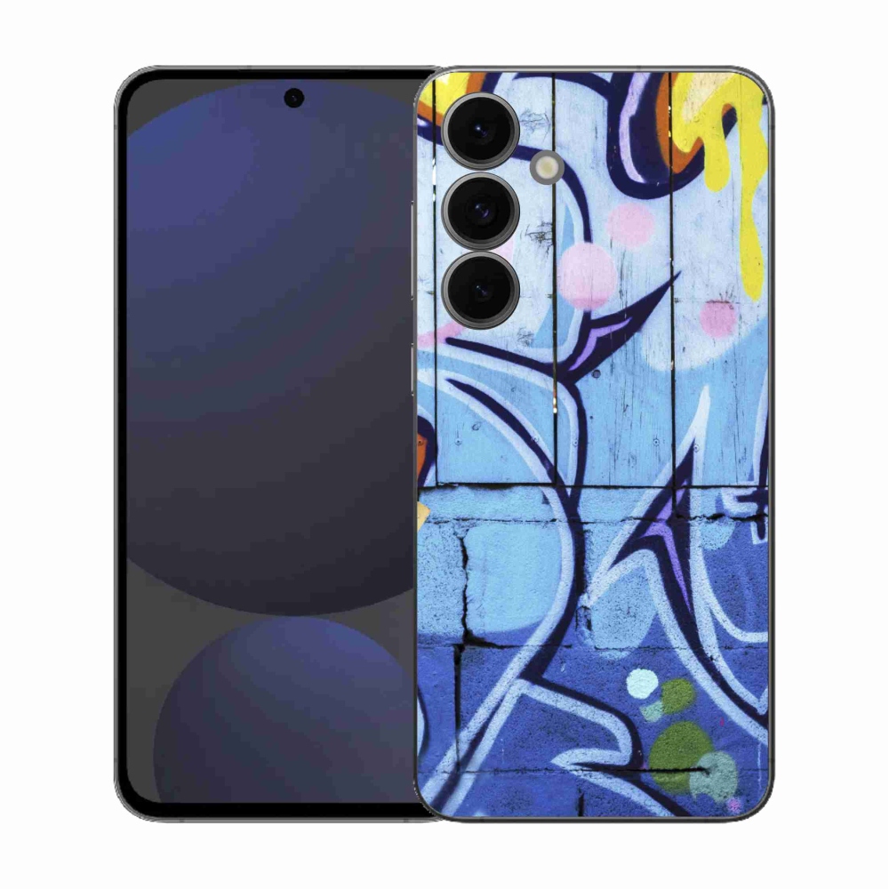 Gelový kryt mmCase na Samsung Galaxy S25 FE - graffiti
