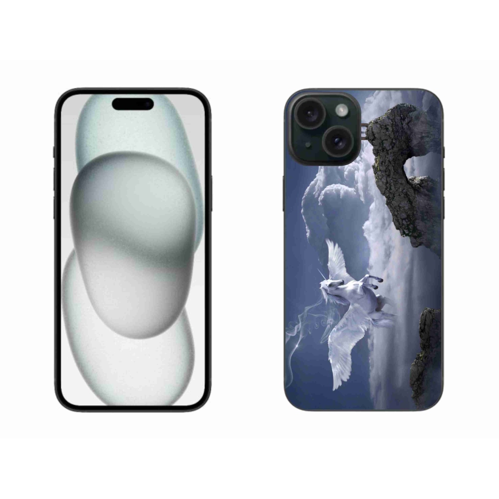 Gelový kryt mmCase na iPhone 15 Plus - pegas