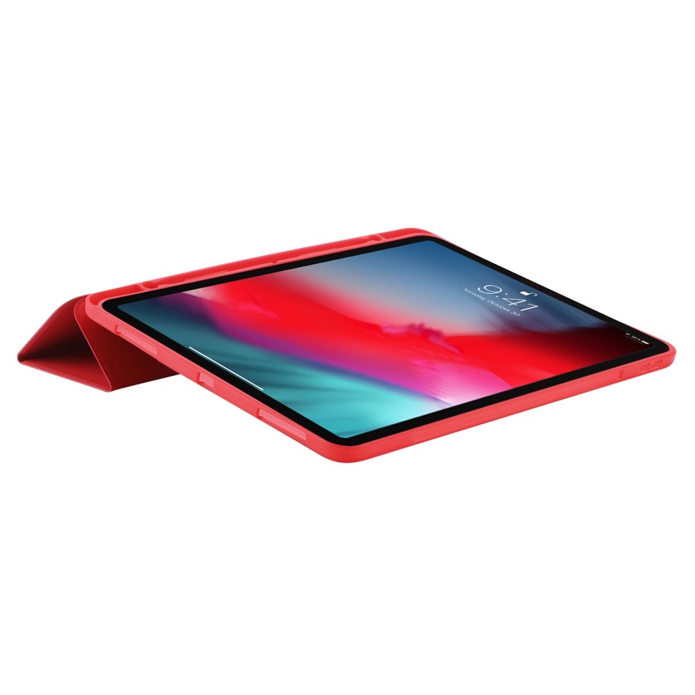 Stand zavírací pouzdro na iPad Pro 11 (2024) - červené