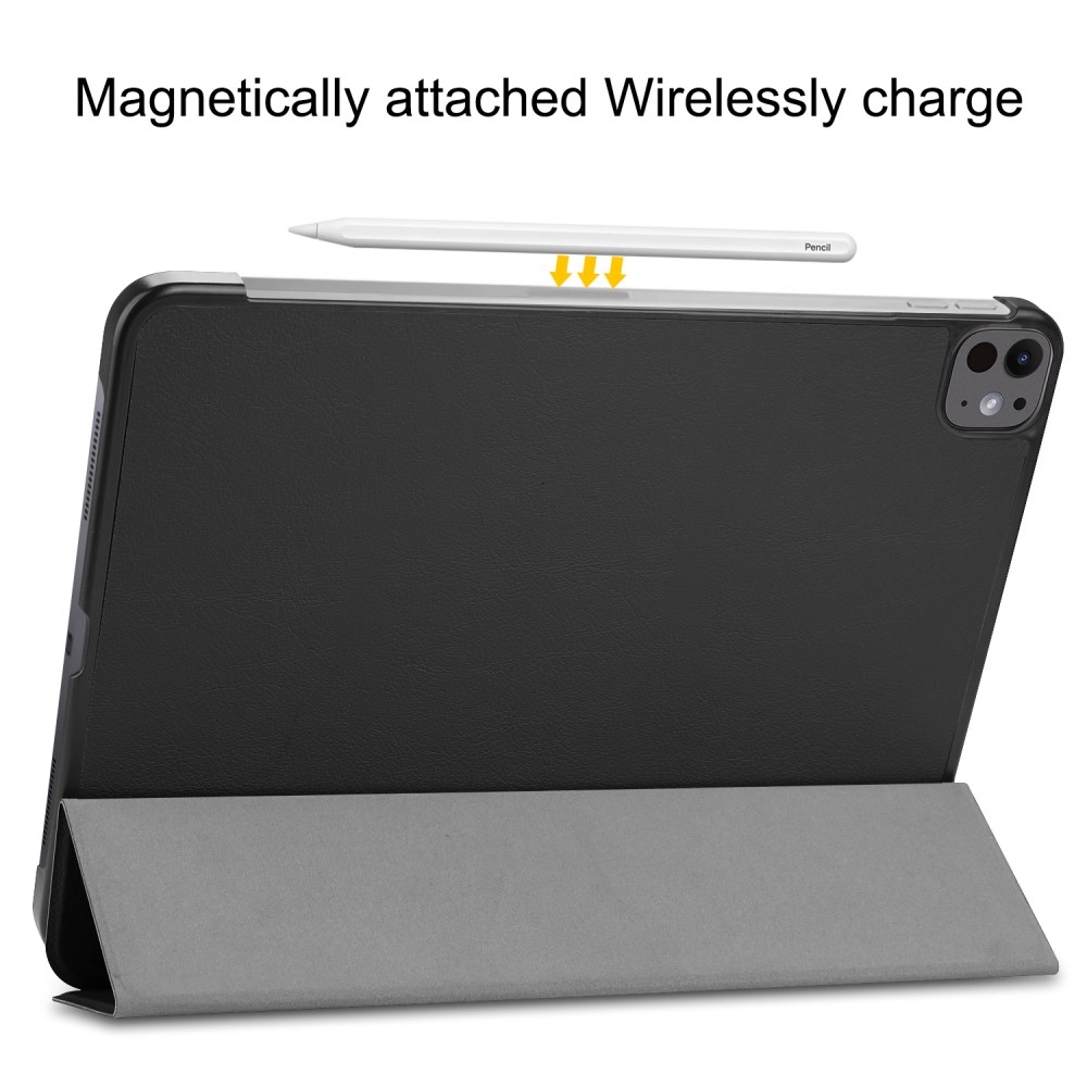 Case chytré zavírací pouzdro na iPad Pro 13 (2024) - černé
