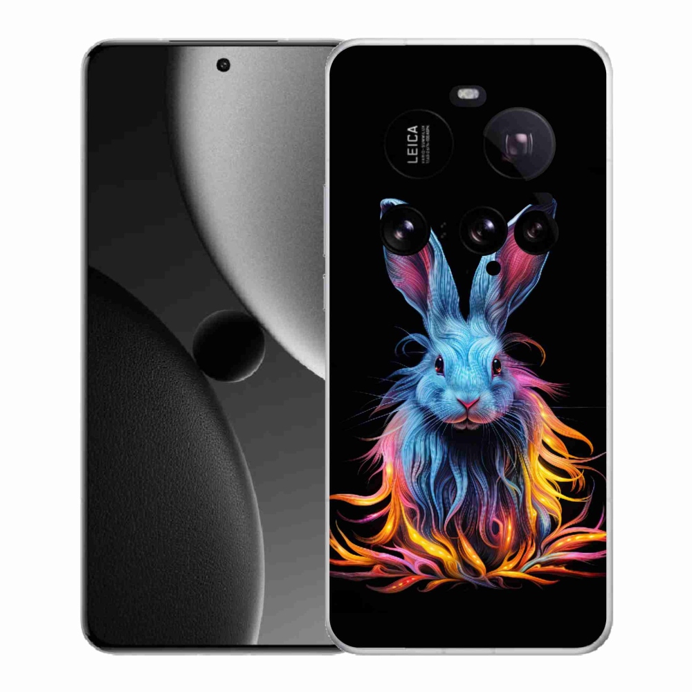 Gelový kryt mmCase na Xiaomi 15 Ultra - abstraktní zajíc