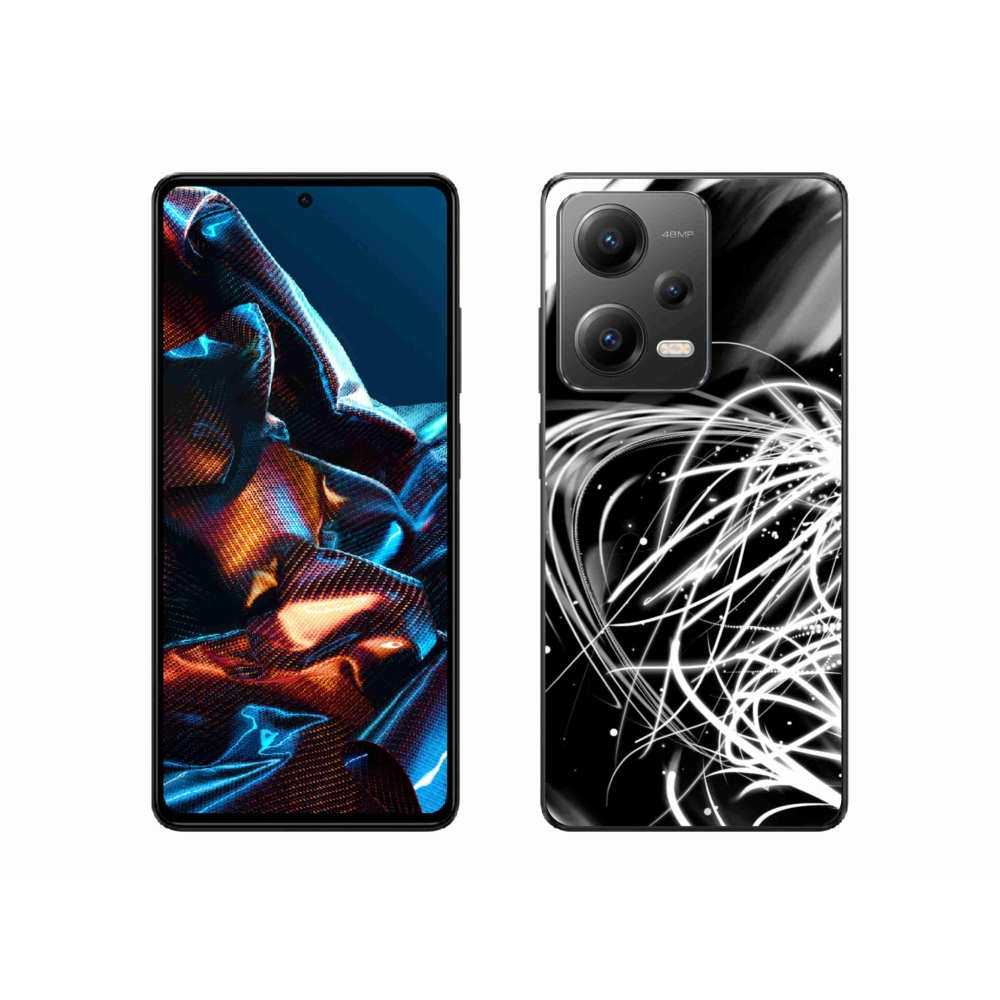 Gelový kryt mmCase na mobil Xiaomi Redmi Note 12 Pro 5G - abstrakt 2