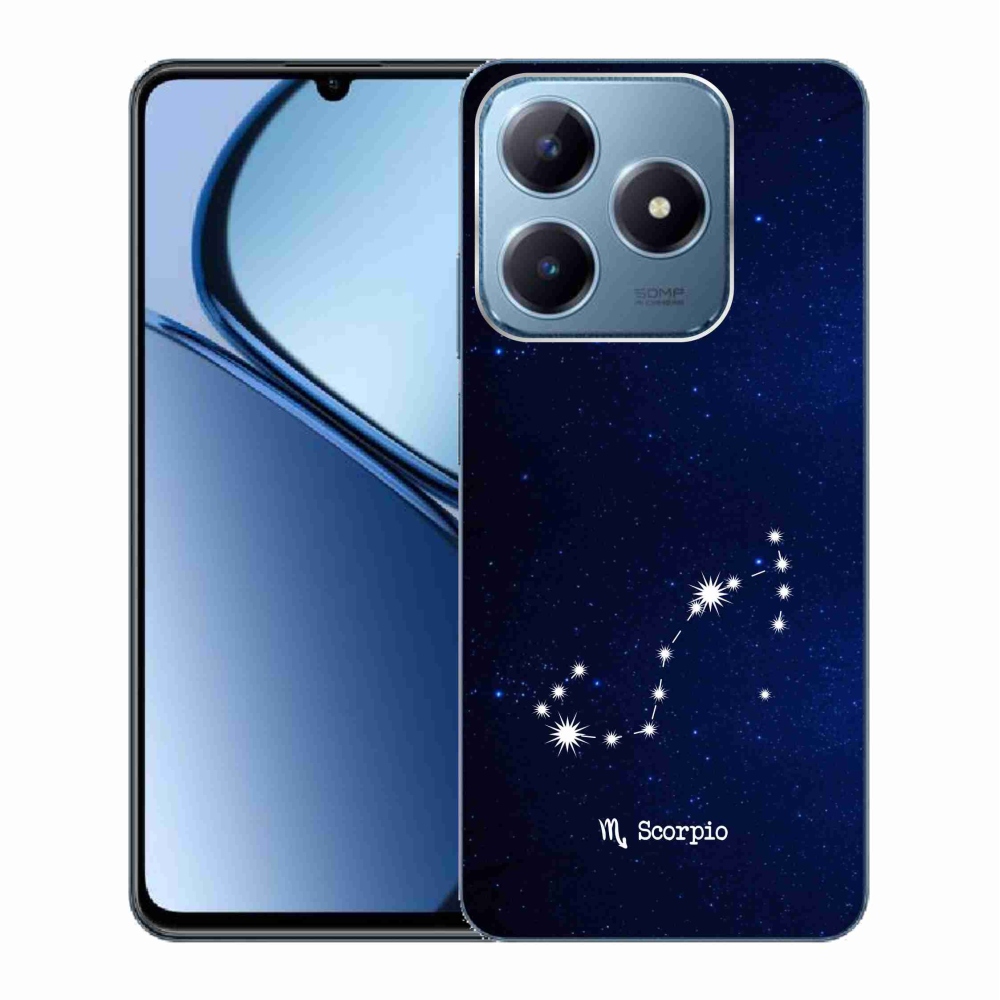 Gelový kryt mmCase na Realme C63 - souhvězdí Štíra