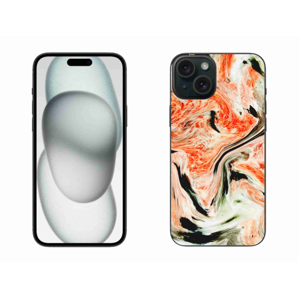 Gelový kryt mmCase na iPhone 15 Plus - abstrakt 25
