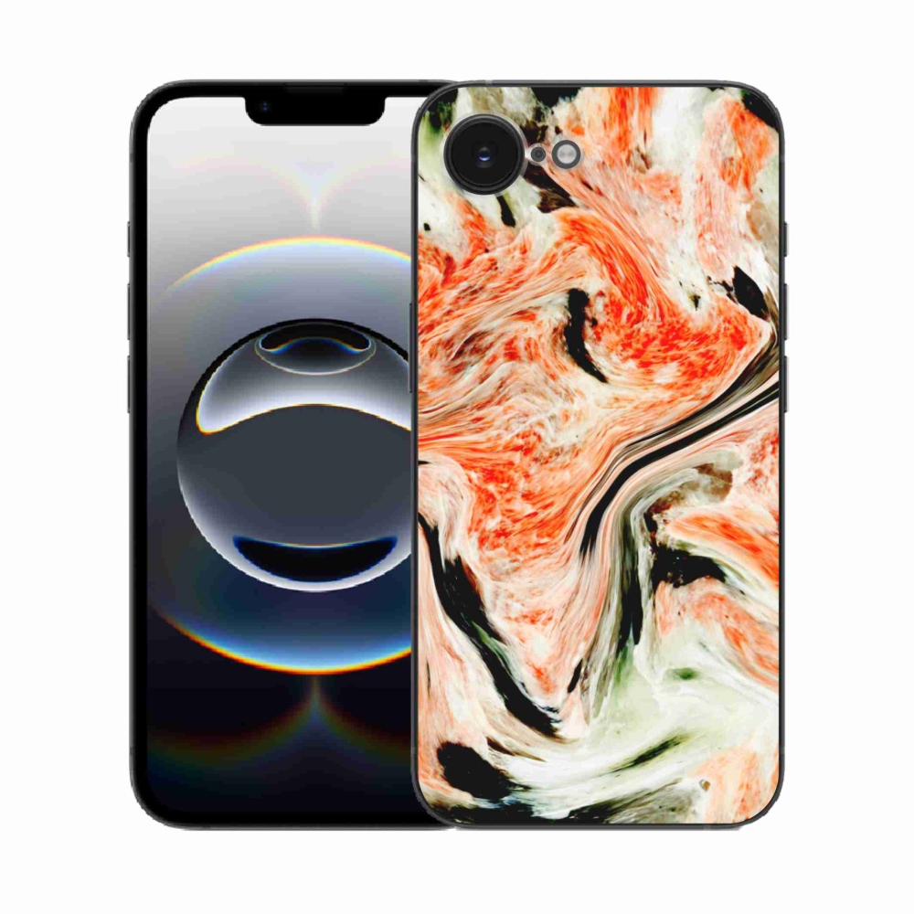 Gelový kryt mmCase na iPhone 16e - abstrakt 25
