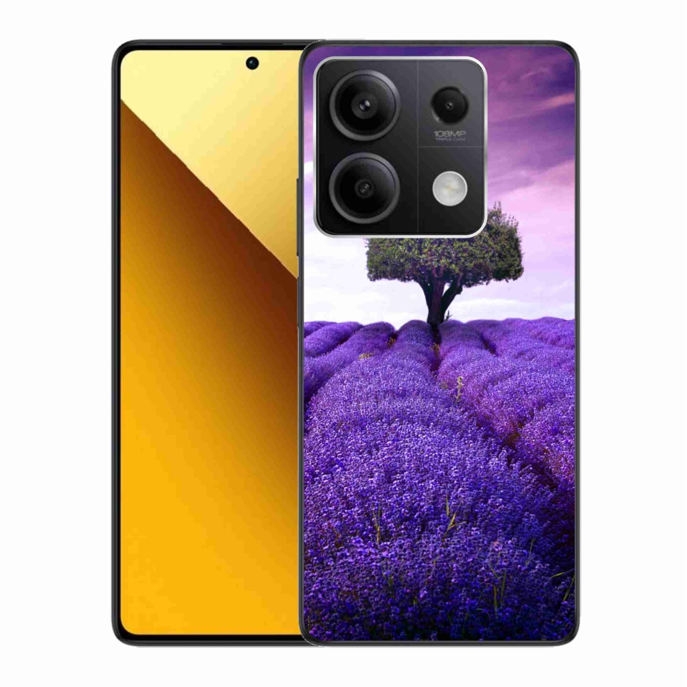 Gelový kryt mmCase na Xiaomi Redmi Note 13 5G - levandulová louka