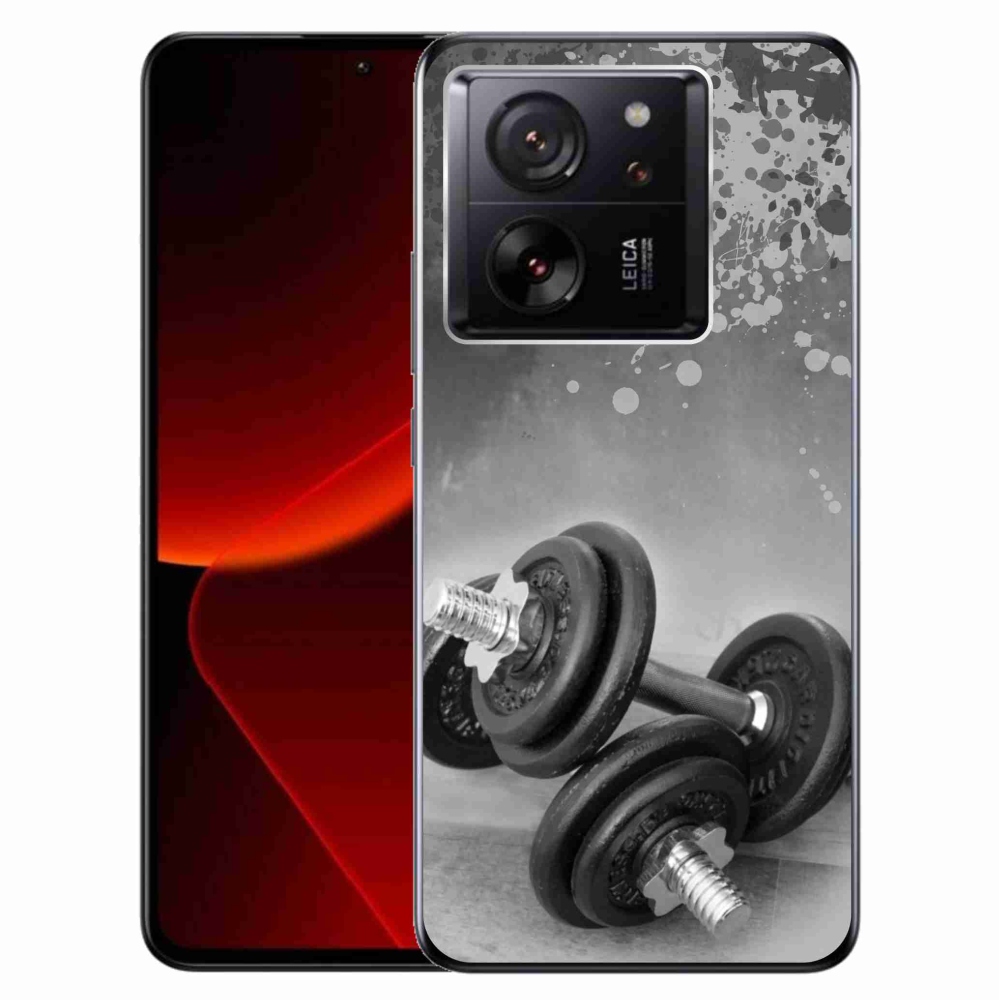 Gelový kryt mmCase na Xiaomi 13T/13T Pro - činky 1