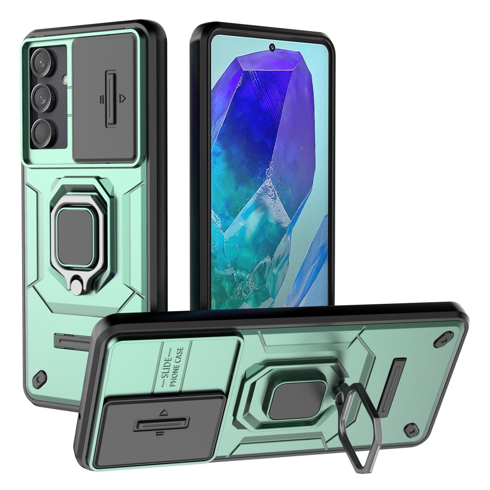 Lens odolný kryt na Samsung Galaxy M55 5G - zelený