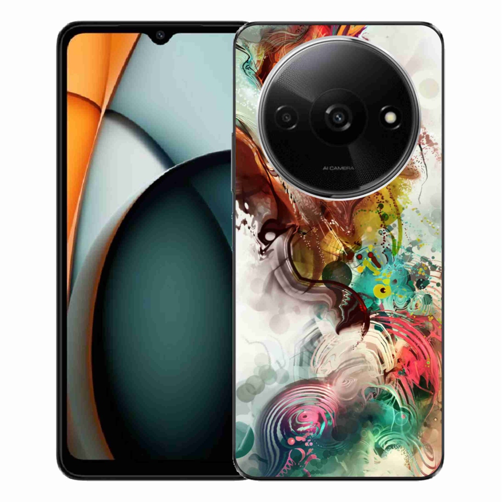 Gelový kryt mmCase na Xiaomi Redmi A3 - abstrakt 1