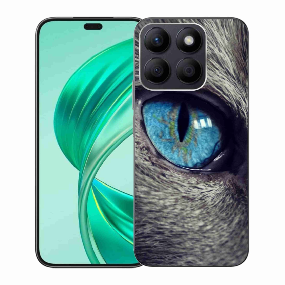 Gelový kryt mmCase na Honor X8b - modré kočičí oko