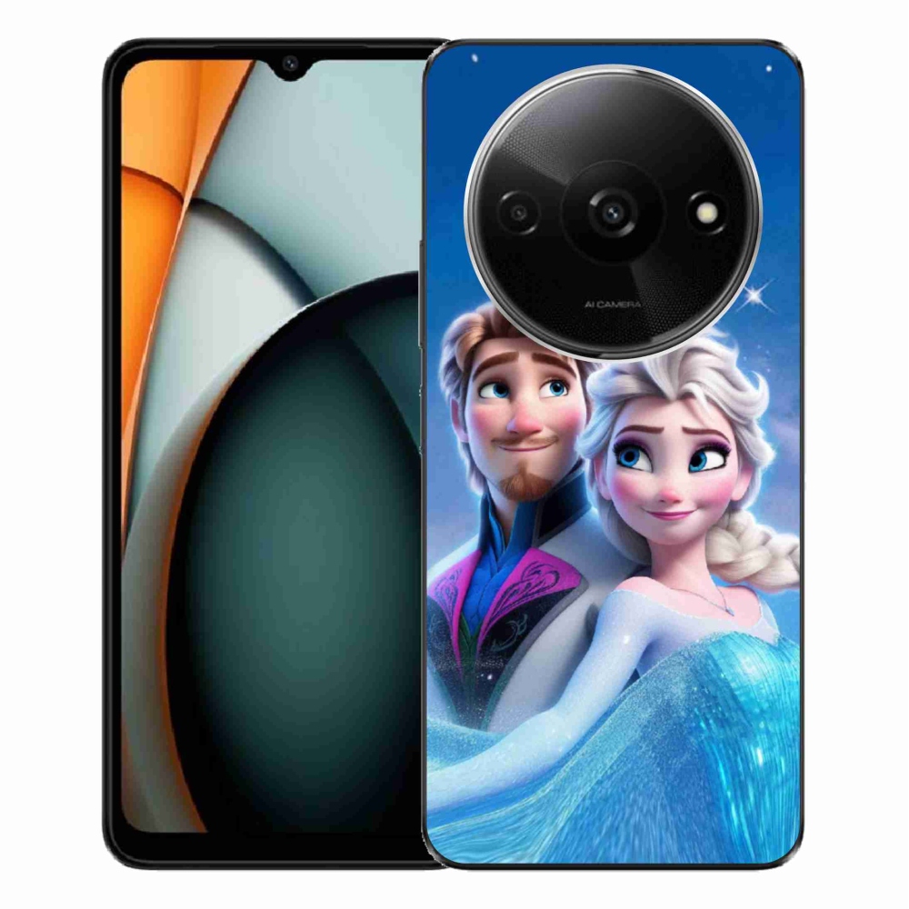 Gelový kryt mmCase na Xiaomi Redmi A3  - ledové království 1