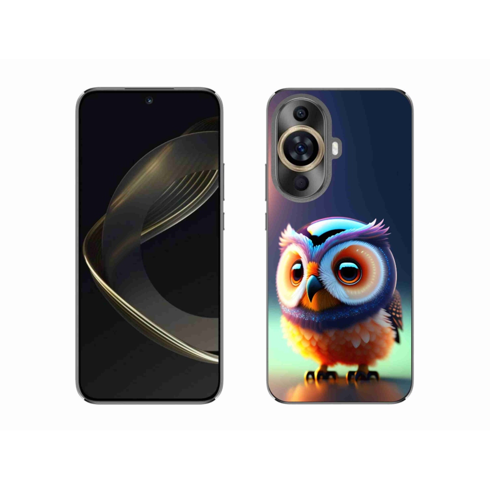 Gelový kryt mmCase na Huawei Nova 11 - sovička