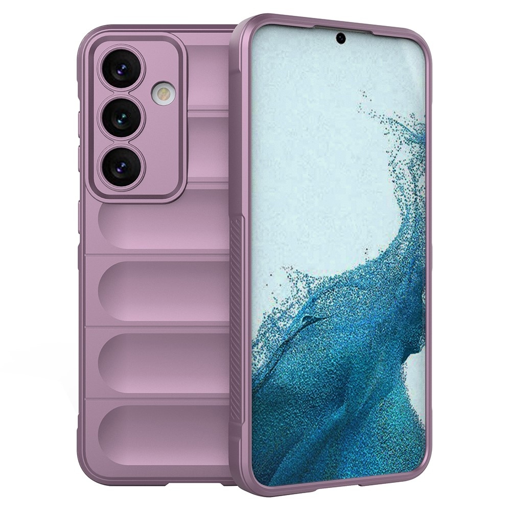 Rugg odolný gelový obal na Samsung Galaxy S24 - světlefialový