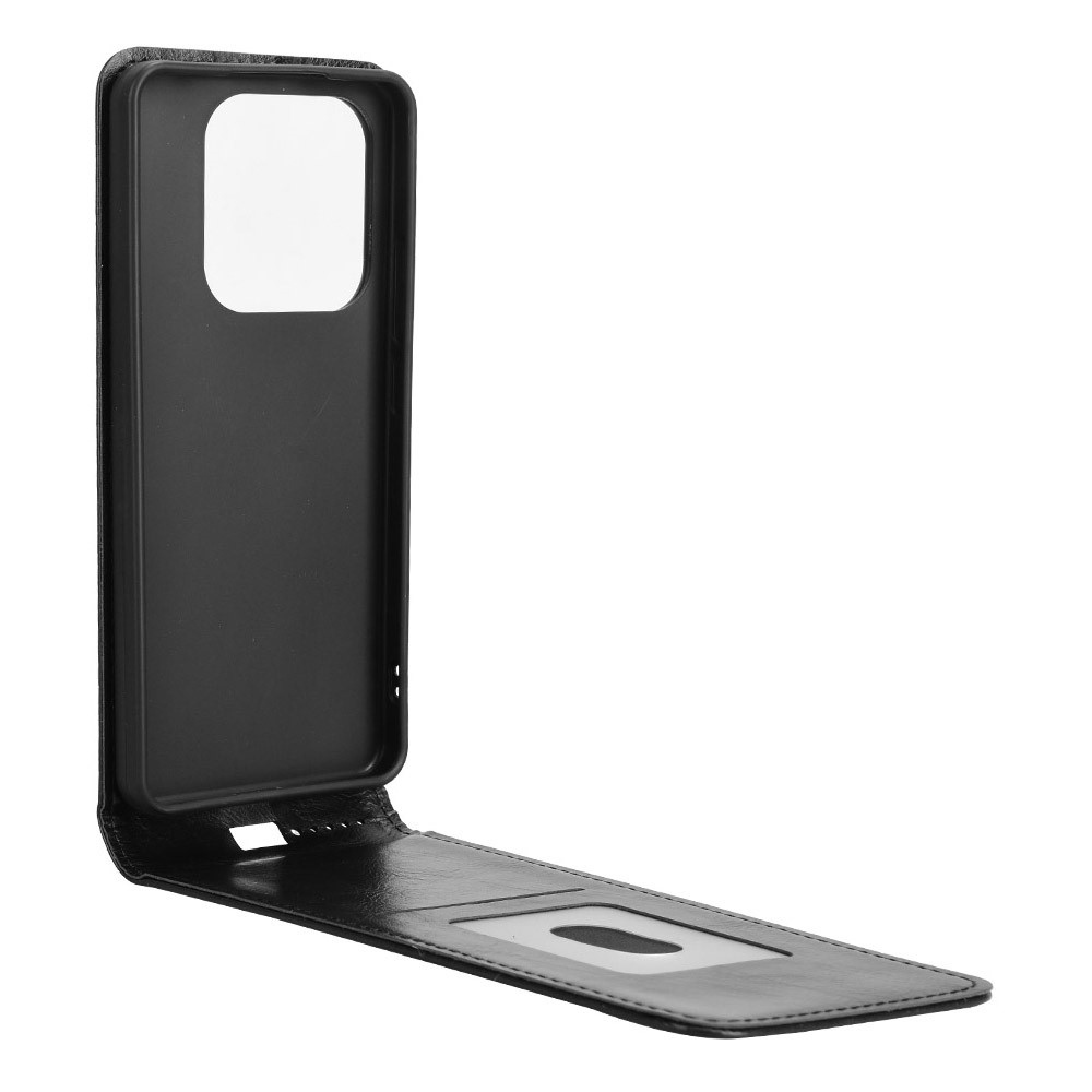 Vert flipové pouzdro na Xiaomi Redmi Note 14 5G - černé