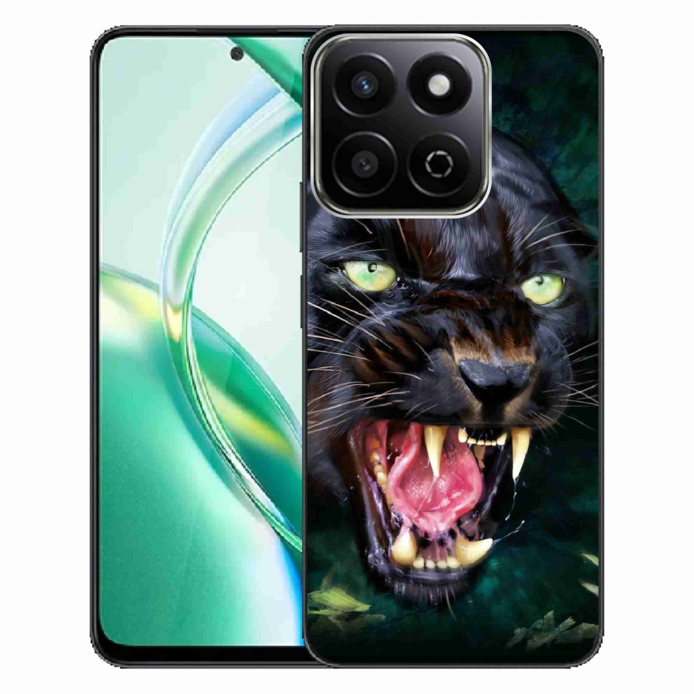 Gelový kryt mmCase na Honor 200 Smart 5G - rozzuřený černý panter