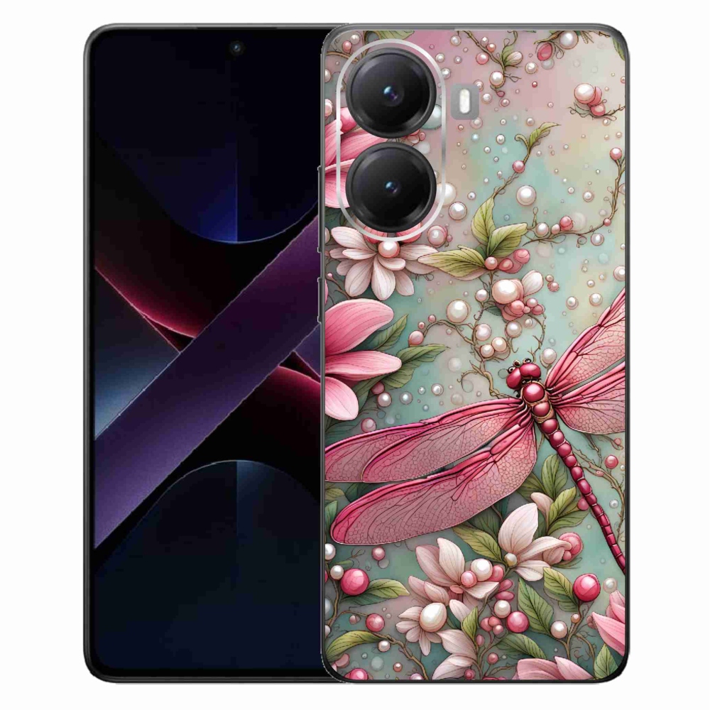 Gelový kryt mmCase na Xiaomi Poco X7 Pro 5G - vážka