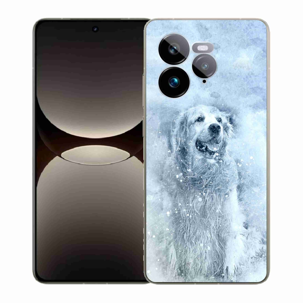 Gelový kryt mmCase na Realme GT 7 Pro 5G - retrívr