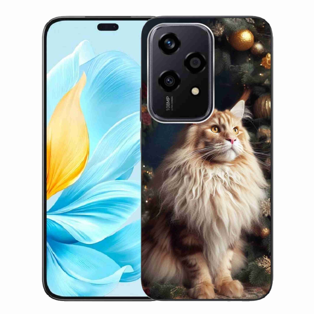 Gelový kryt mmCase na Honor 200 Lite 5G - kočka u stromku
