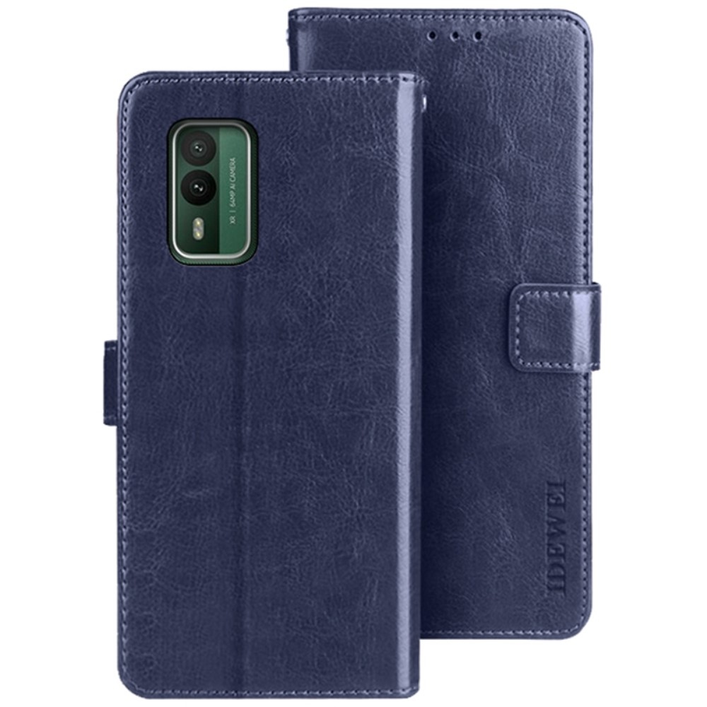 IDEWEI knížkové pouzdro na Nokia XR21 - tmavěmodré