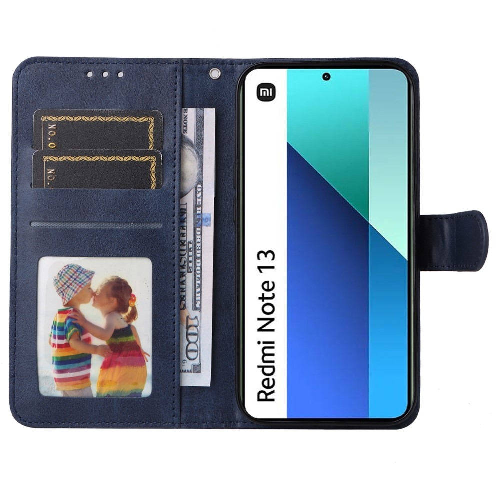 Wallet knížkové pouzdro na Xiaomi Redmi Note 13 - modré